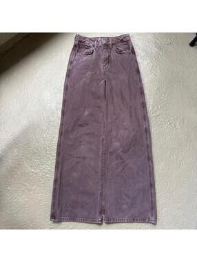 BDG Women's Purple and Brown Jeans